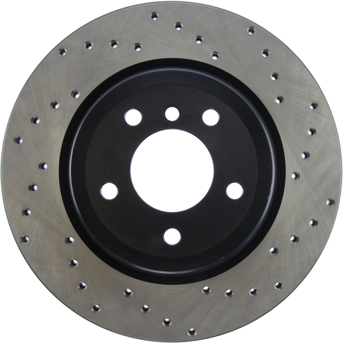 StopTech Sport Cryo Cross Drilled Brake Rotor; Front Right