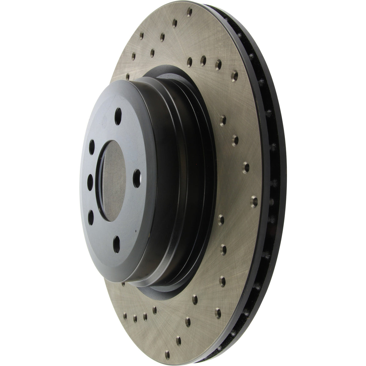 StopTech Sport Cryo Cross Drilled Brake Rotor; Rear Left