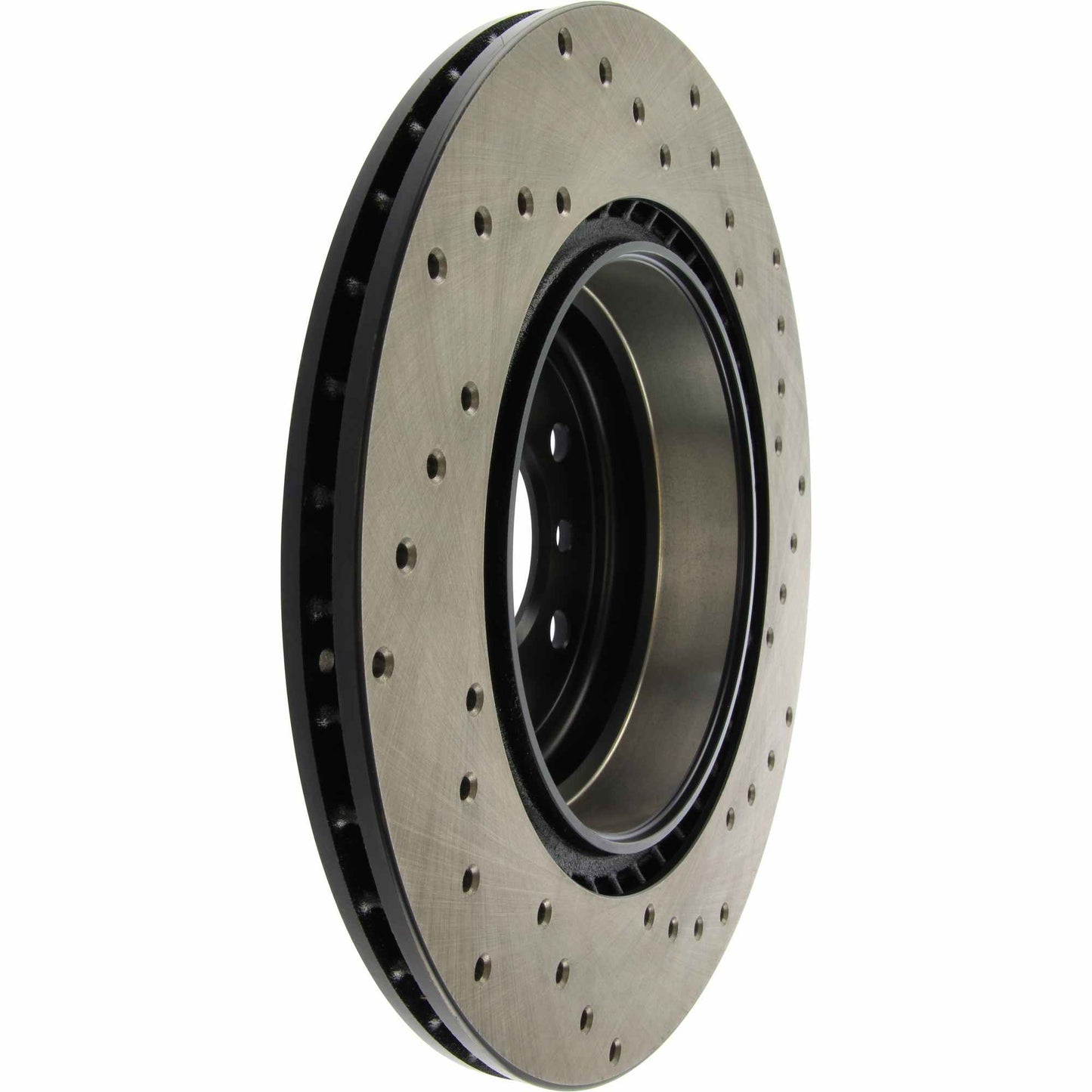 StopTech Sport Cryo Cross Drilled Brake Rotor; Rear Left