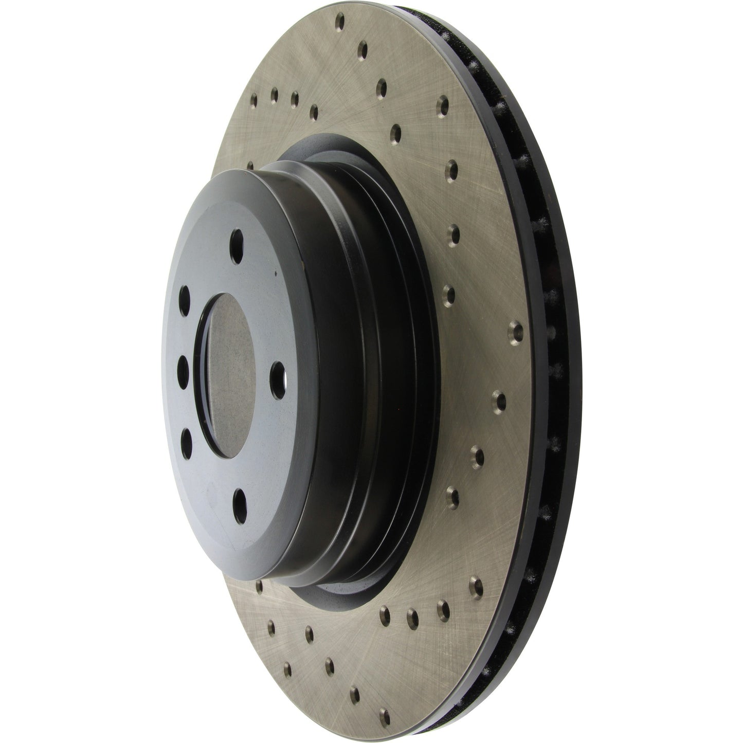 StopTech Sport Cryo Cross Drilled Brake Rotor; Rear Right