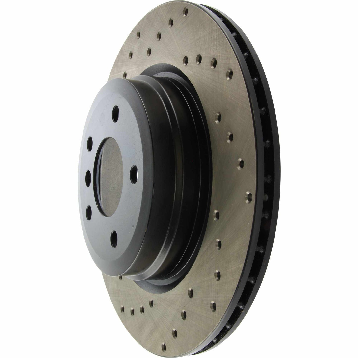 StopTech Sport Cryo Cross Drilled Brake Rotor; Rear Left