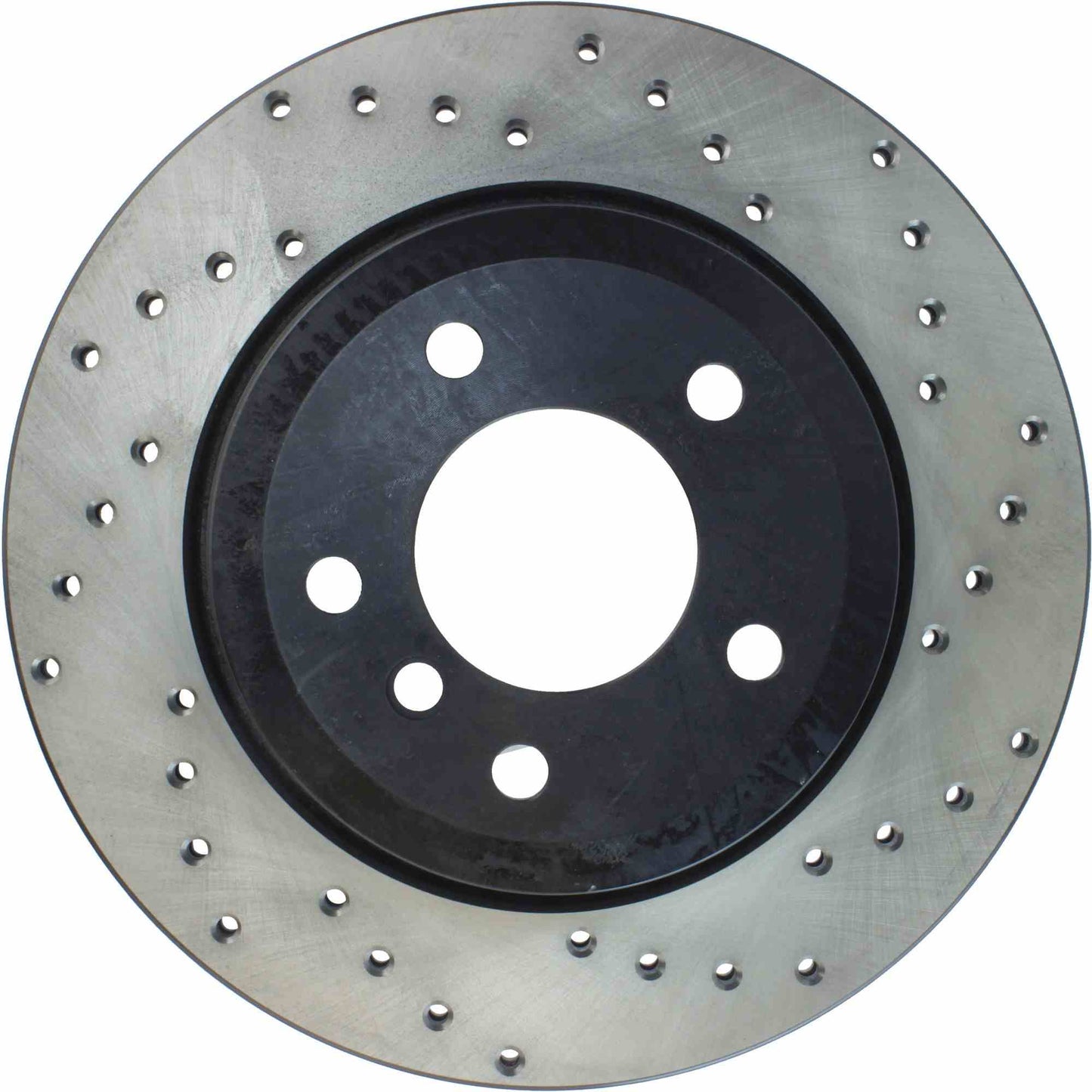 StopTech Sport Cryo Cross Drilled Brake Rotor; Front Right