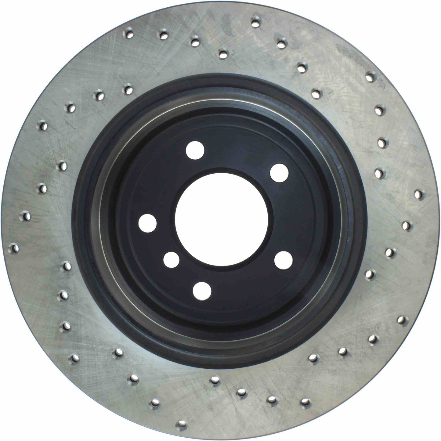 StopTech Sport Cryo Cross Drilled Brake Rotor; Front Left
