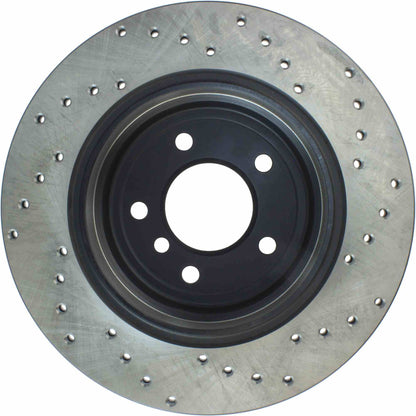 StopTech Sport Cryo Cross Drilled Brake Rotor; Front Left
