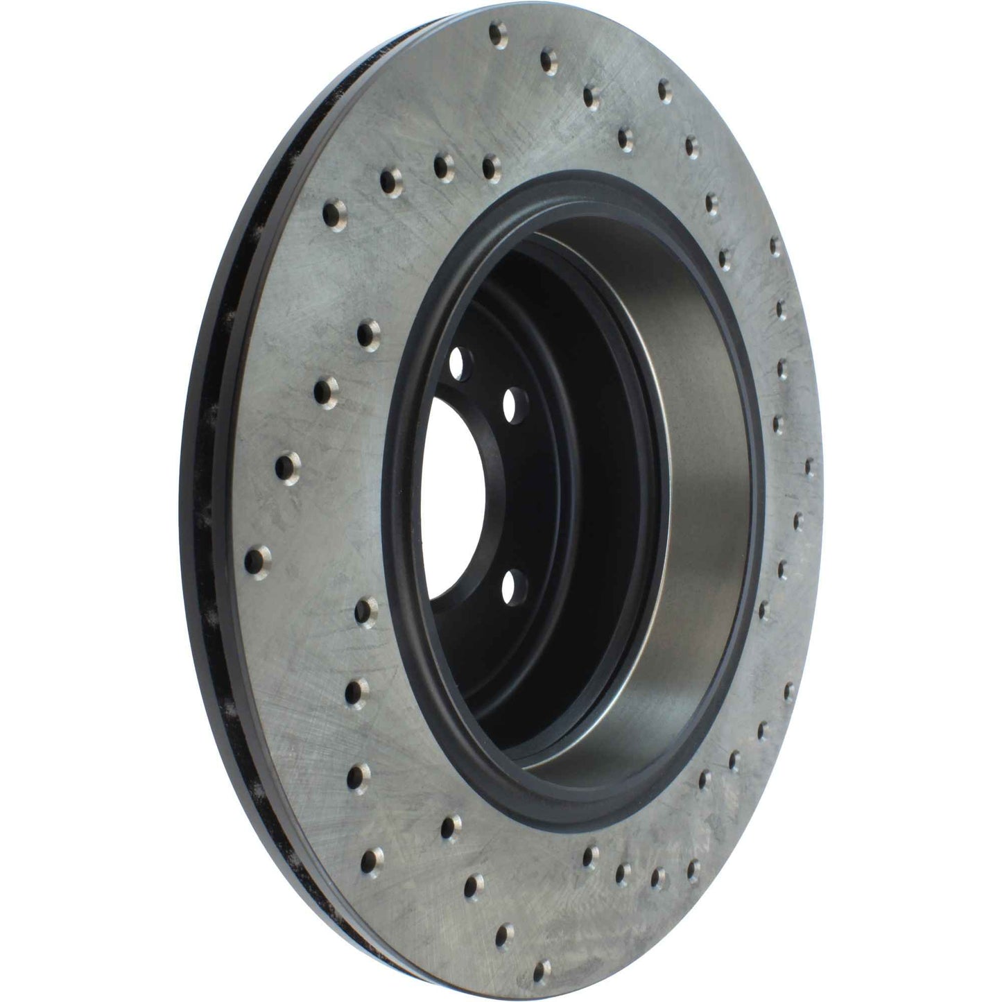 StopTech Sport Cryo Cross Drilled Brake Rotor; Front Left