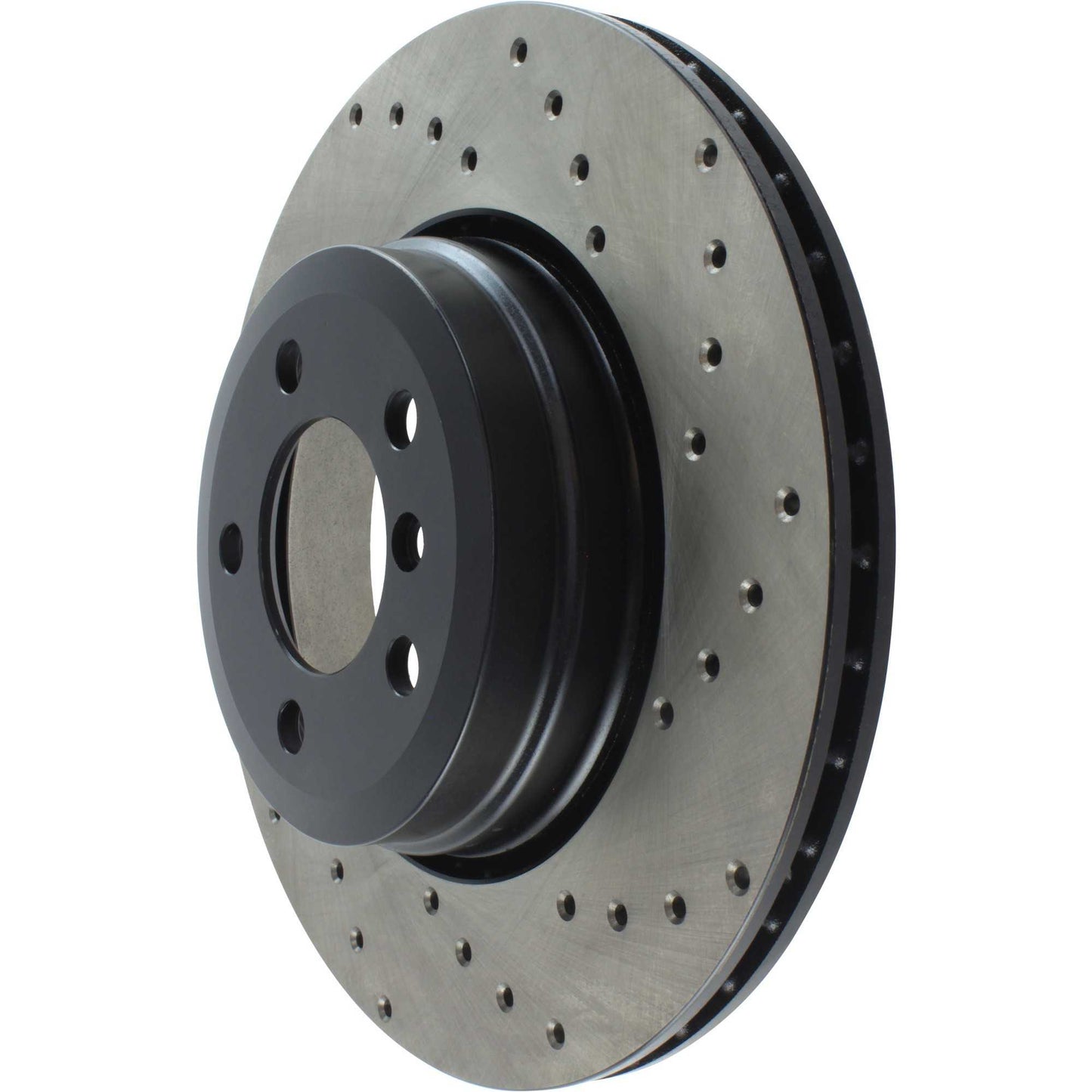 StopTech Sport Cryo Cross Drilled Brake Rotor; Rear Right