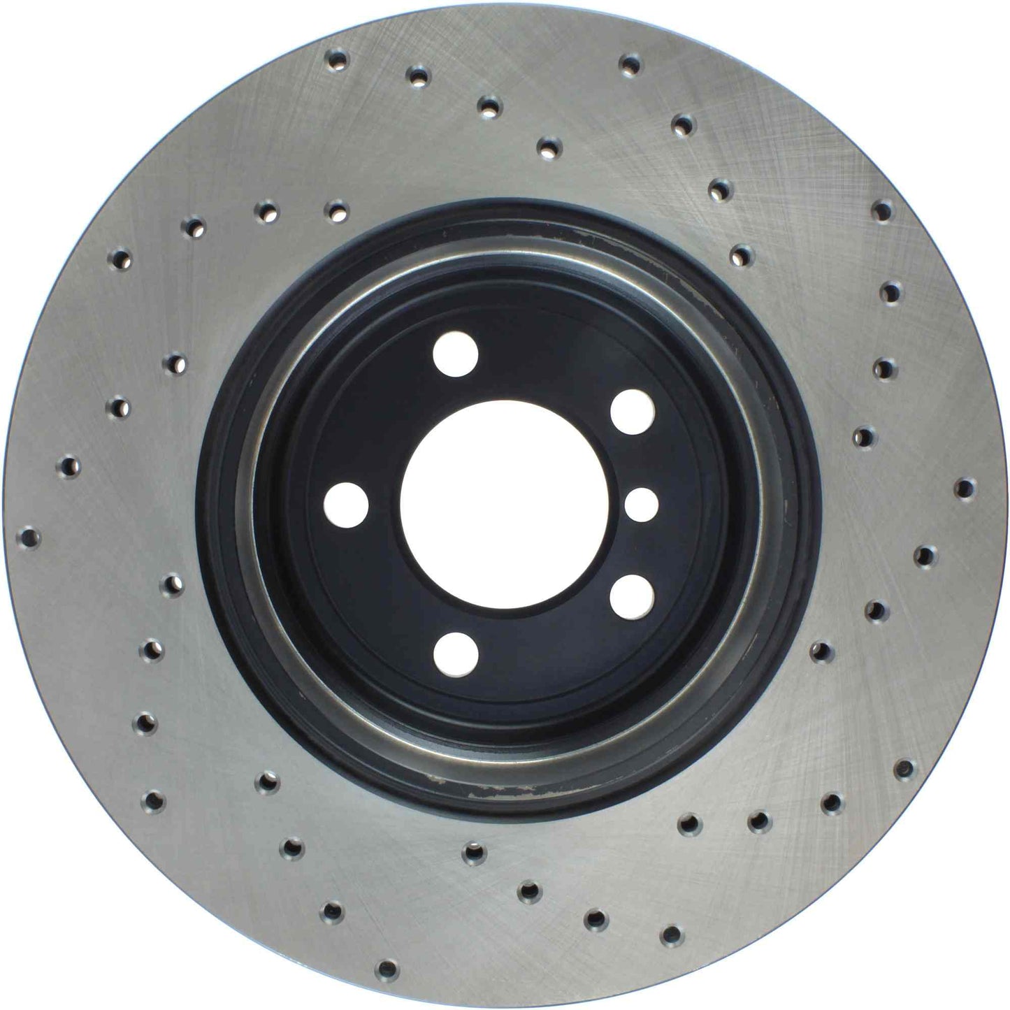 StopTech Sport Cryo Cross Drilled Brake Rotor; Front Left