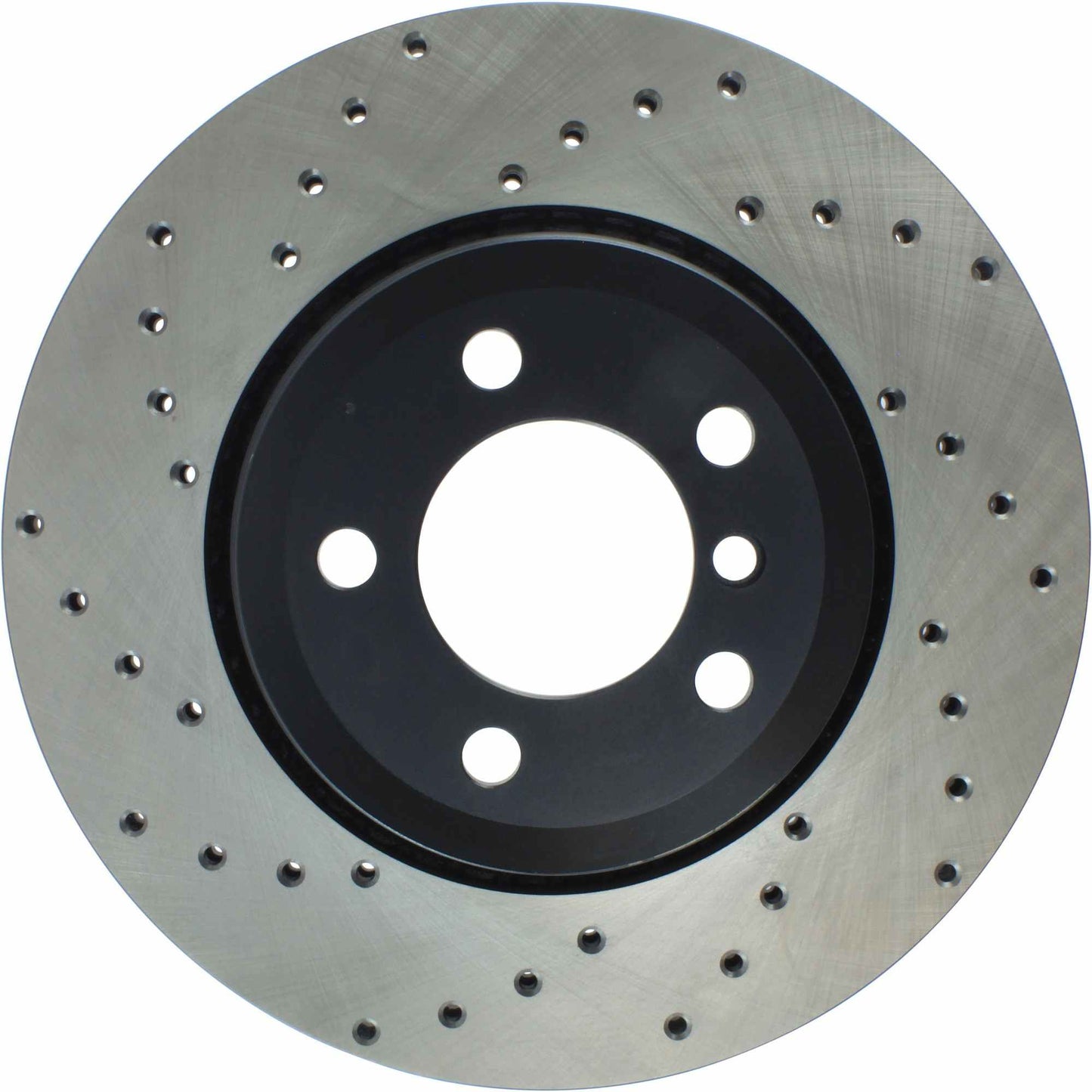 StopTech Sport Cryo Cross Drilled Brake Rotor; Front Left