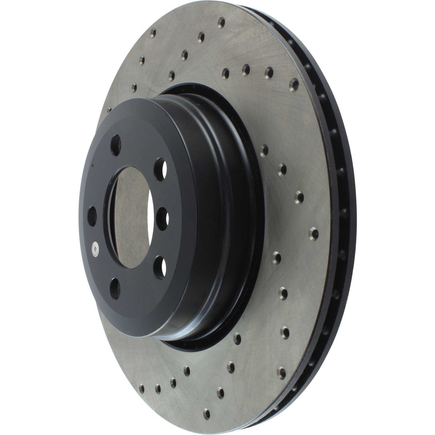 StopTech Sport Cryo Cross Drilled Brake Rotor; Front Left