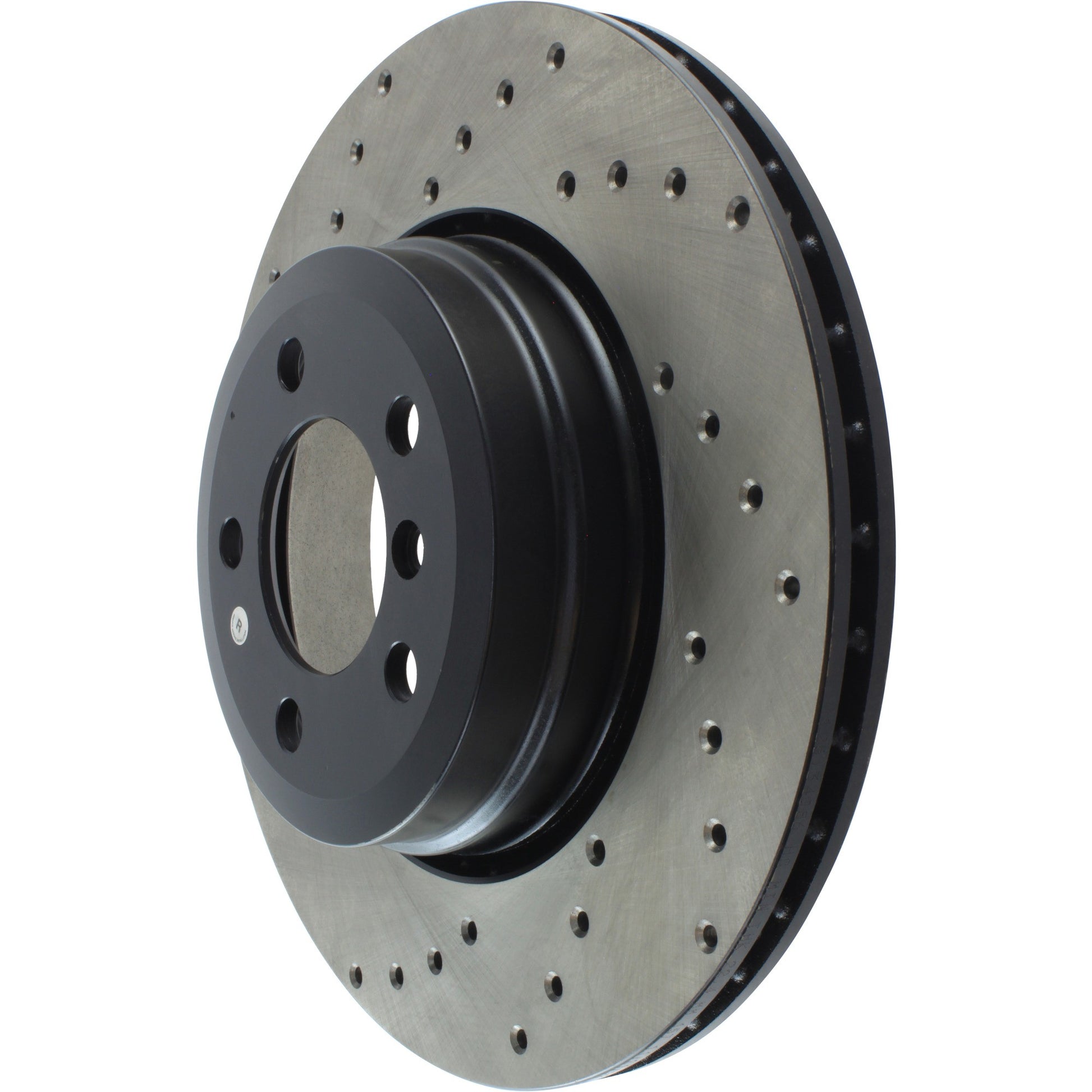 StopTech Sport Cryo Cross Drilled Brake Rotor; Front Left