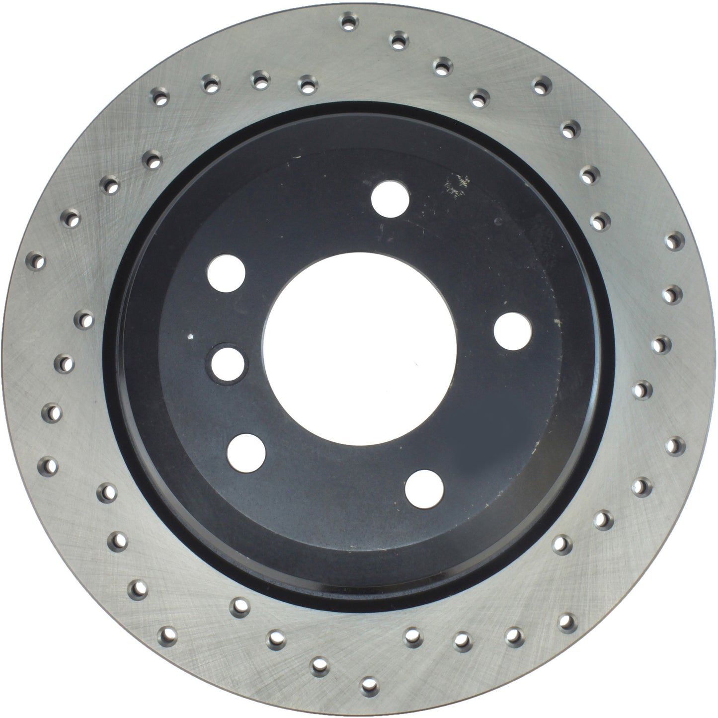 StopTech Sport Cryo Cross Drilled Brake Rotor; Front Right