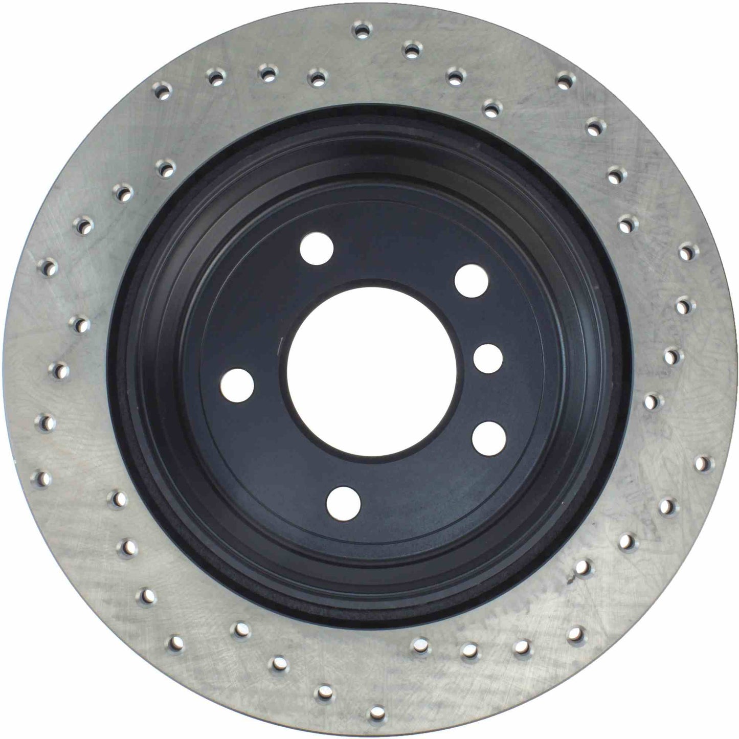 StopTech Sport Cryo Cross Drilled Brake Rotor; Front Left