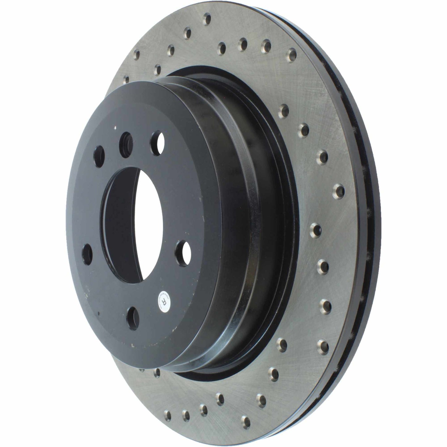 StopTech Sport Cryo Cross Drilled Brake Rotor; Front Left