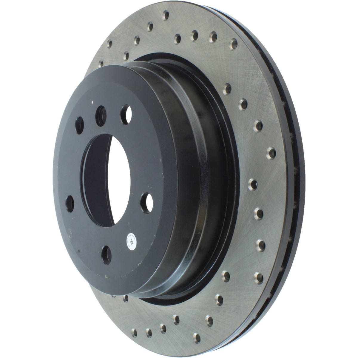 StopTech Sport Cryo Cross Drilled Brake Rotor; Front Left