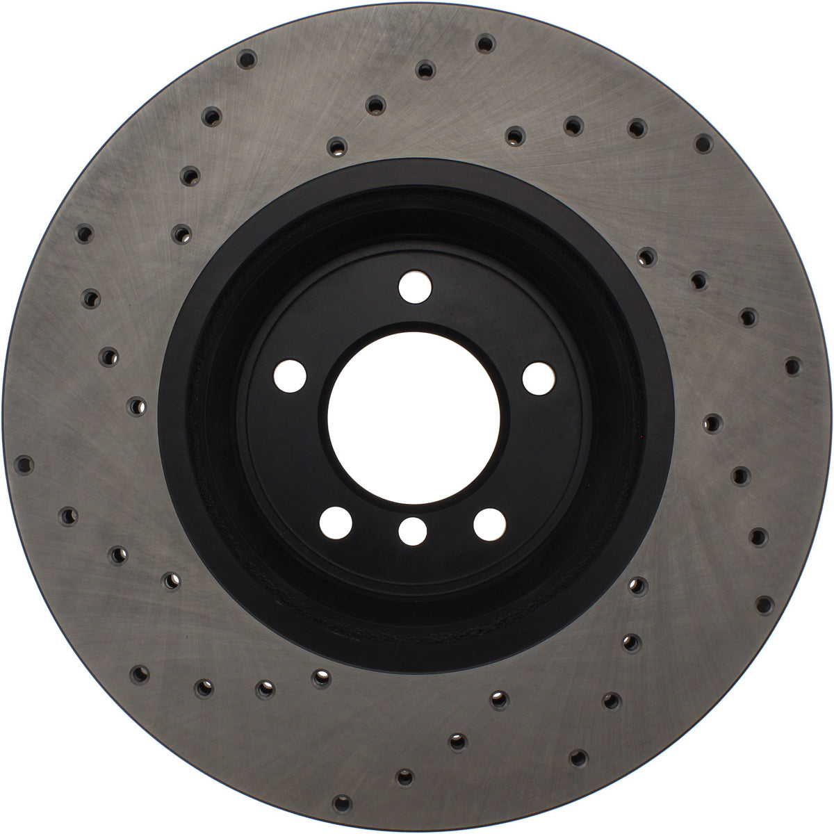 StopTech Sport Cryo Cross Drilled Brake Rotor; Front Right