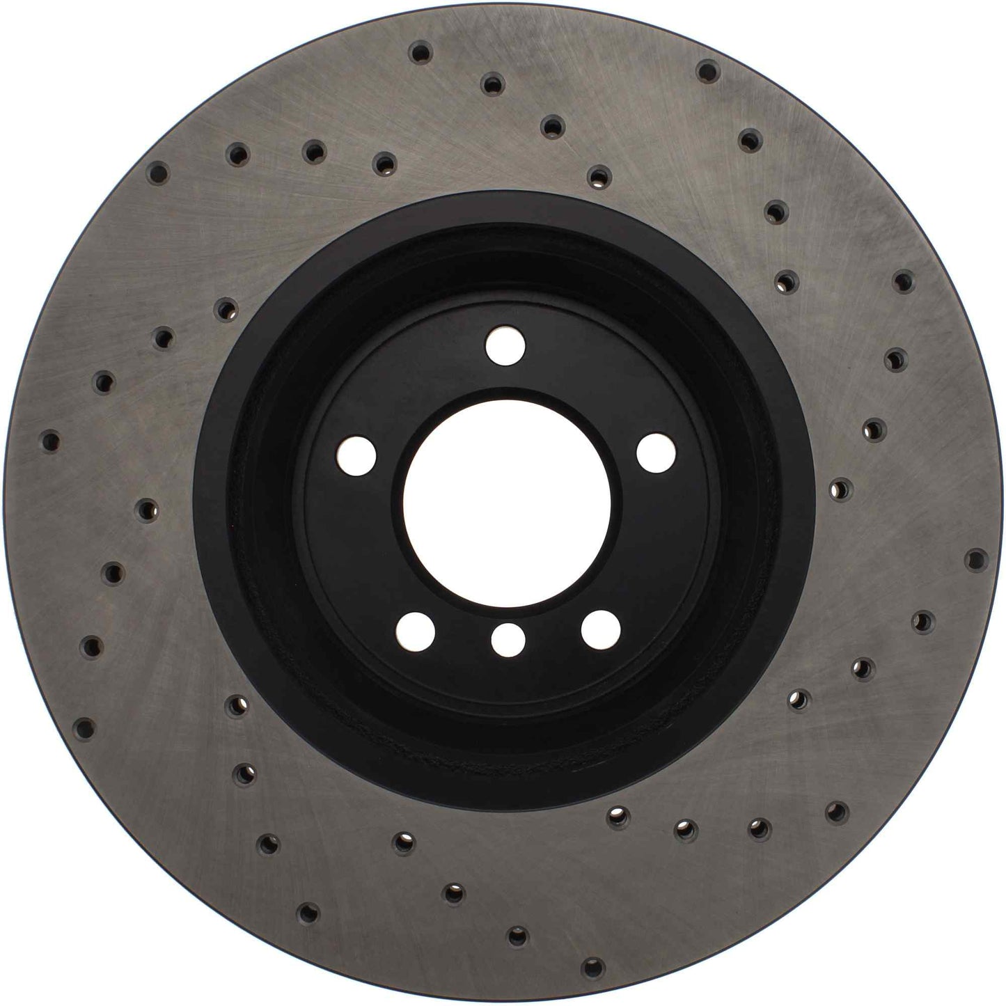 StopTech Sport Cryo Cross Drilled Brake Rotor; Rear Left