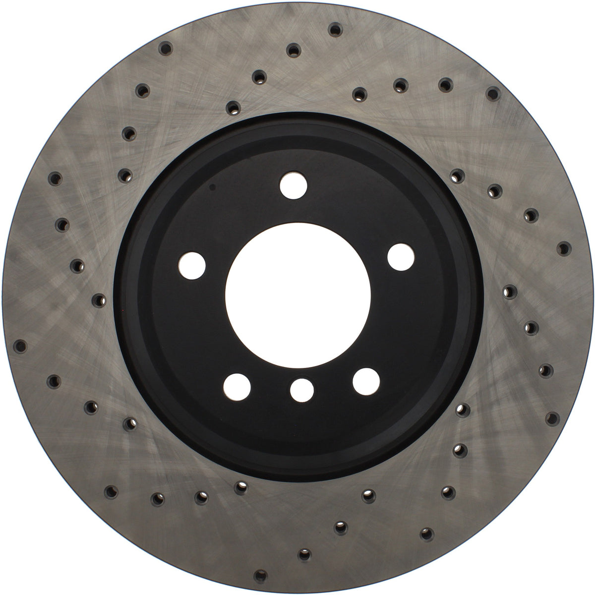 StopTech Sport Cryo Cross Drilled Brake Rotor; Rear Left