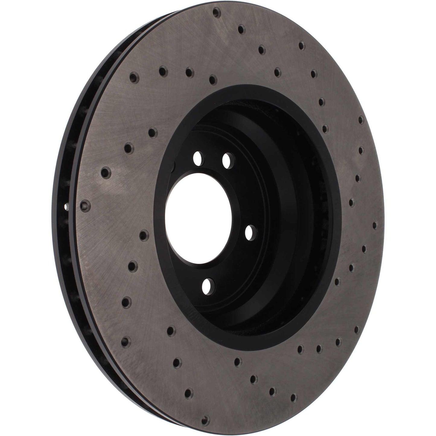 StopTech Sport Cryo Cross Drilled Brake Rotor; Rear Left
