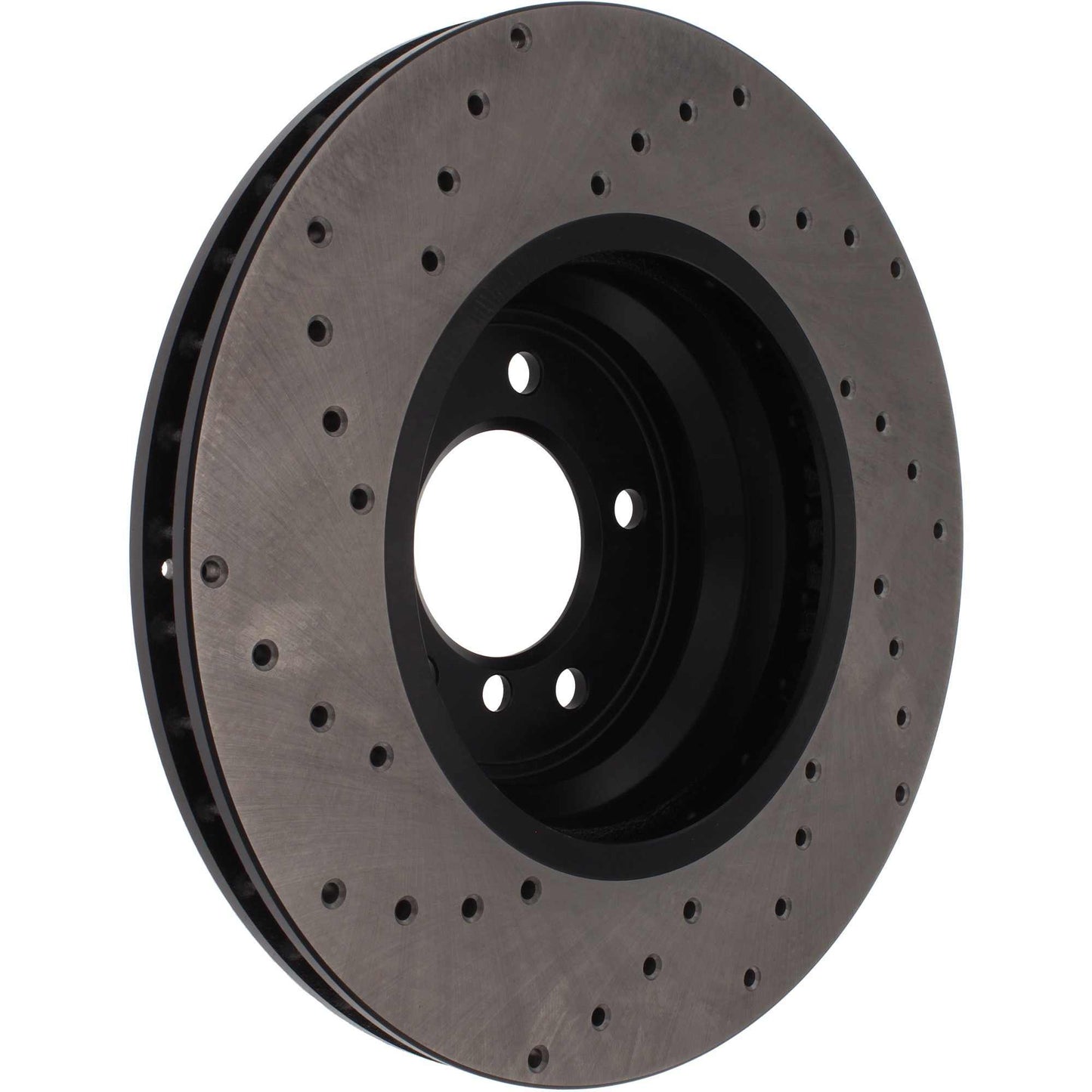 StopTech Sport Cryo Cross Drilled Brake Rotor; Rear Right