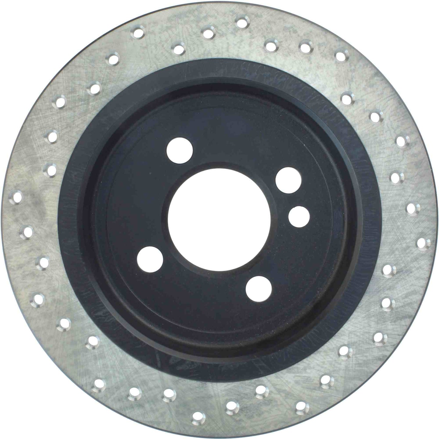 StopTech 07-16 Mini Cooper Sport Cryo Drilled Rear Left Rotor 128.34094CL
