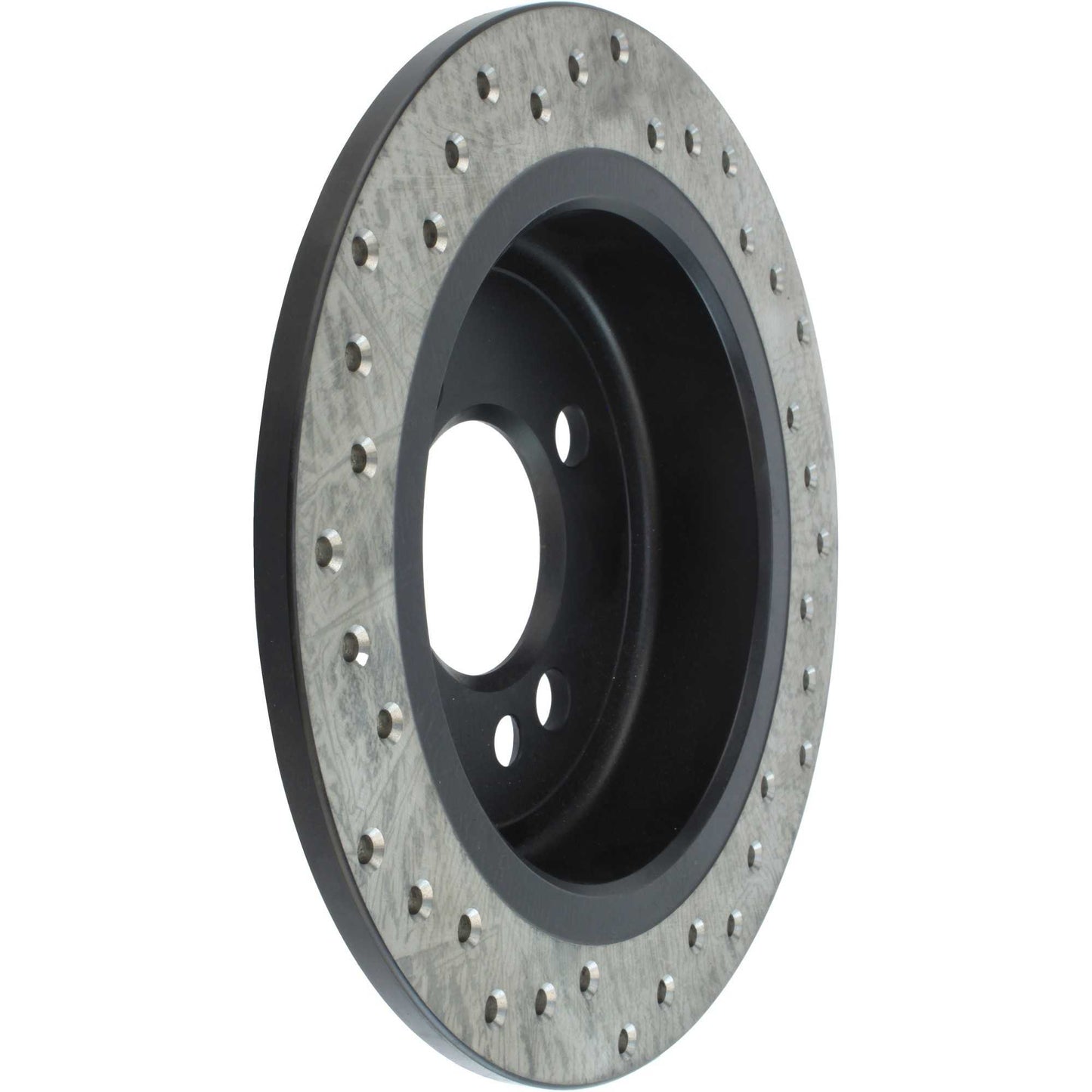StopTech 07-16 Mini Cooper Sport Cryo Drilled Rear Left Rotor 128.34094CL