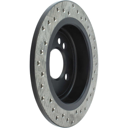 StopTech 07-16 Mini Cooper Sport Cryo Drilled Rear Right Rotor 128.34094CR