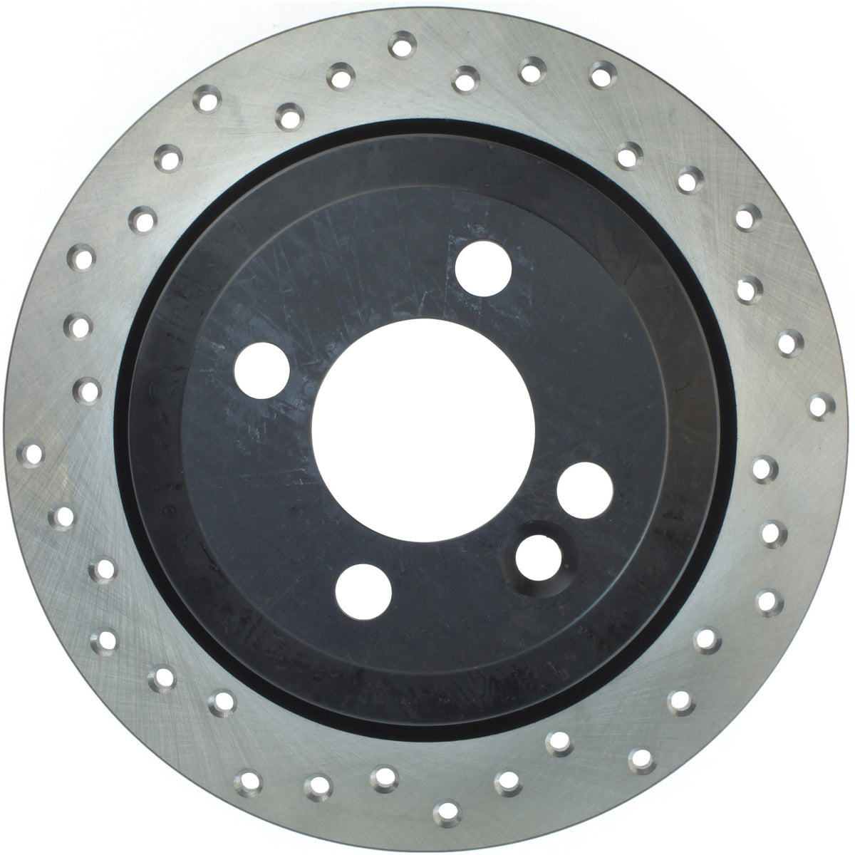 StopTech Sport Cryo Cross Drilled Brake Rotor; Rear Left