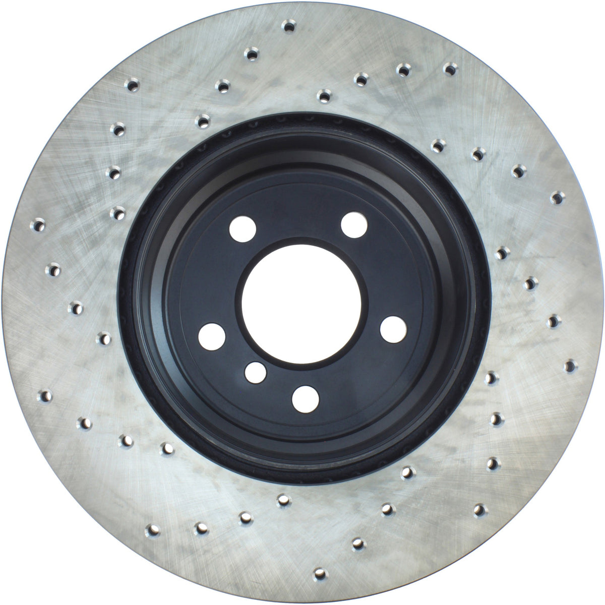 StopTech Sport Cryo Cross Drilled Brake Rotor; Rear Right