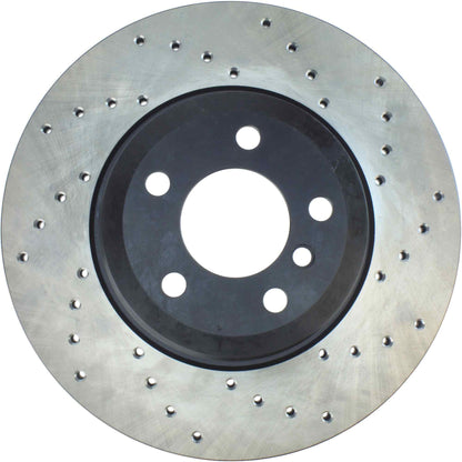 StopTech Sport Cryo Cross Drilled Brake Rotor; Front Right