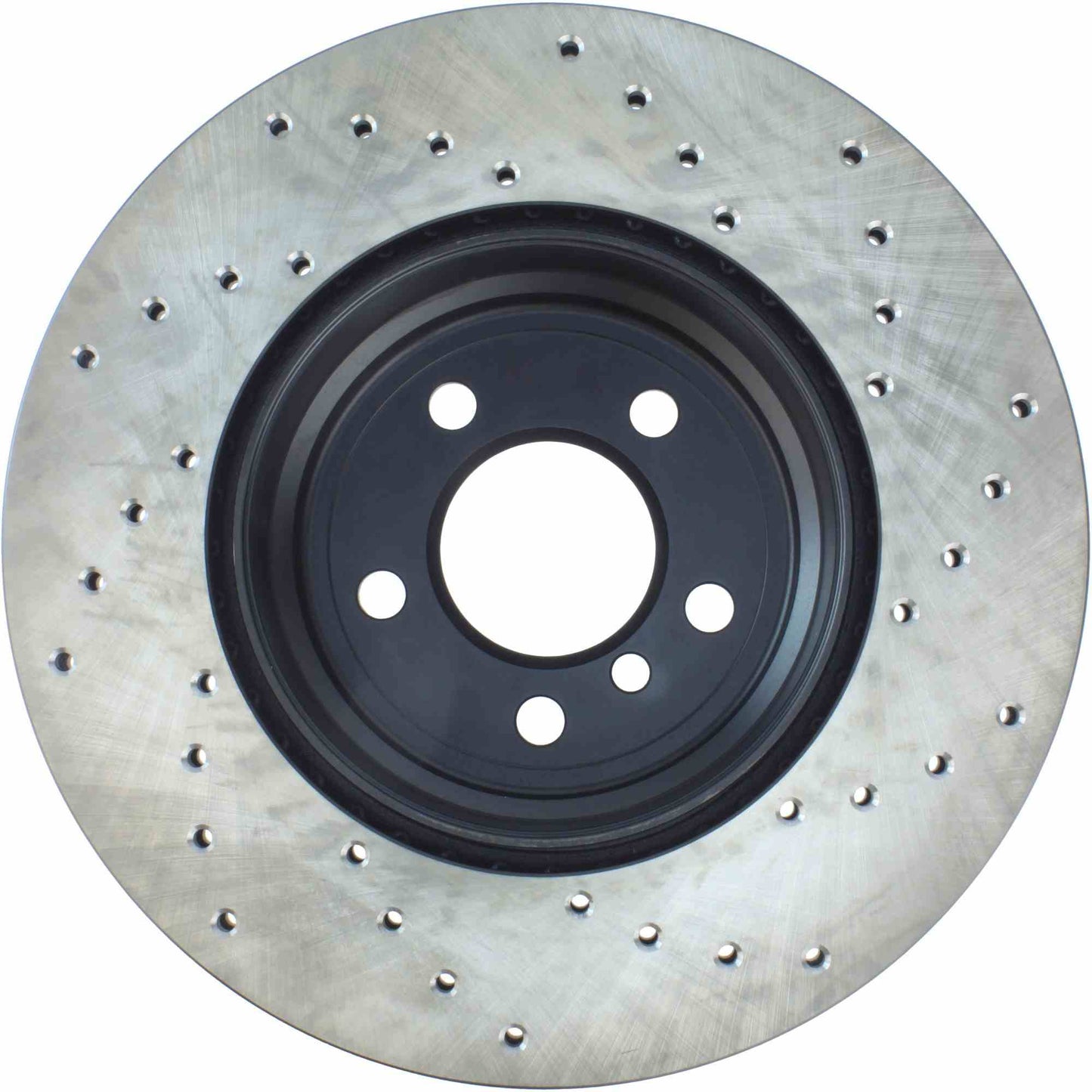 StopTech Sport Cryo Cross Drilled Brake Rotor; Front Left