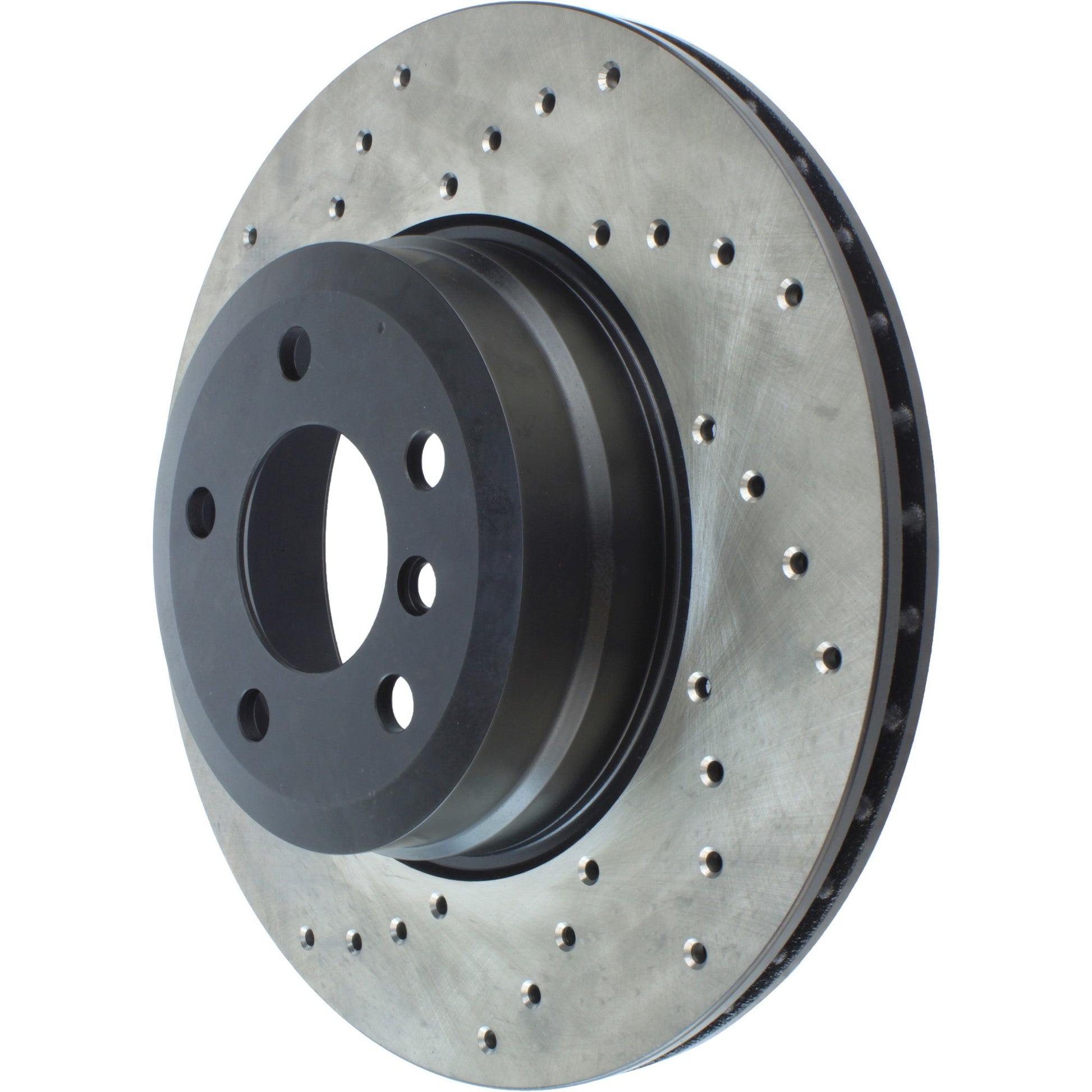 StopTech Sport Cryo Cross Drilled Brake Rotor; Front Left