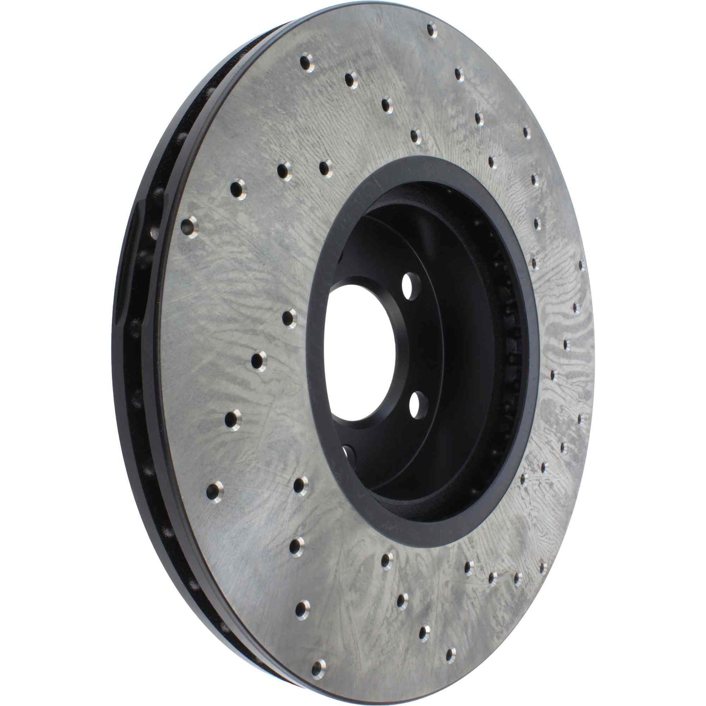 StopTech Sport Cryo Cross Drilled Brake Rotor; Front Left