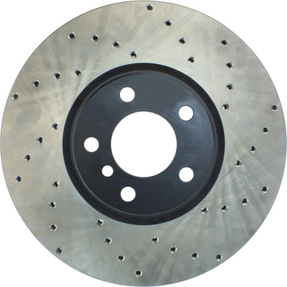 StopTech  Sport Cryo Cross Drilled Brake Rotor; Front Right