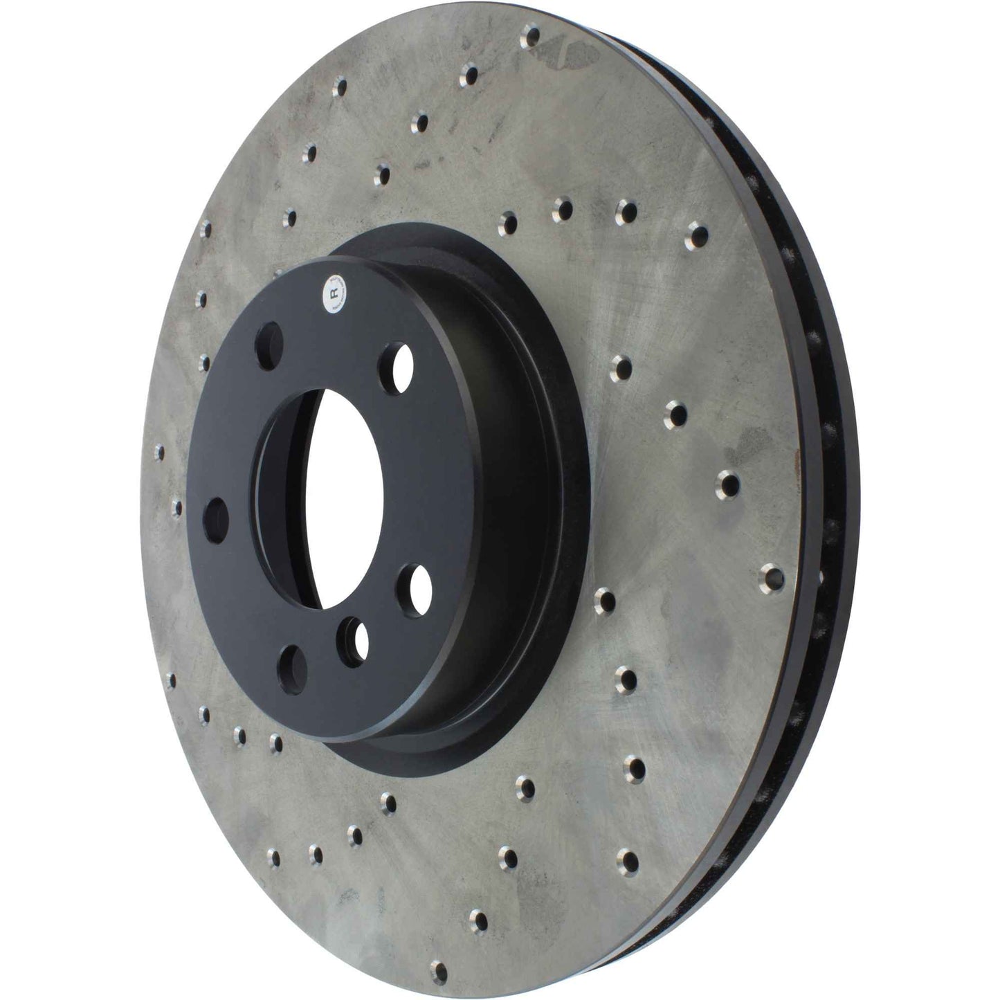 StopTech Sport Cryo Cross Drilled Brake Rotor; Front Left