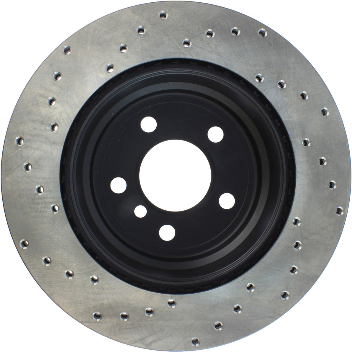 StopTech Sport Cryo Cross Drilled Brake Rotor; Front Right