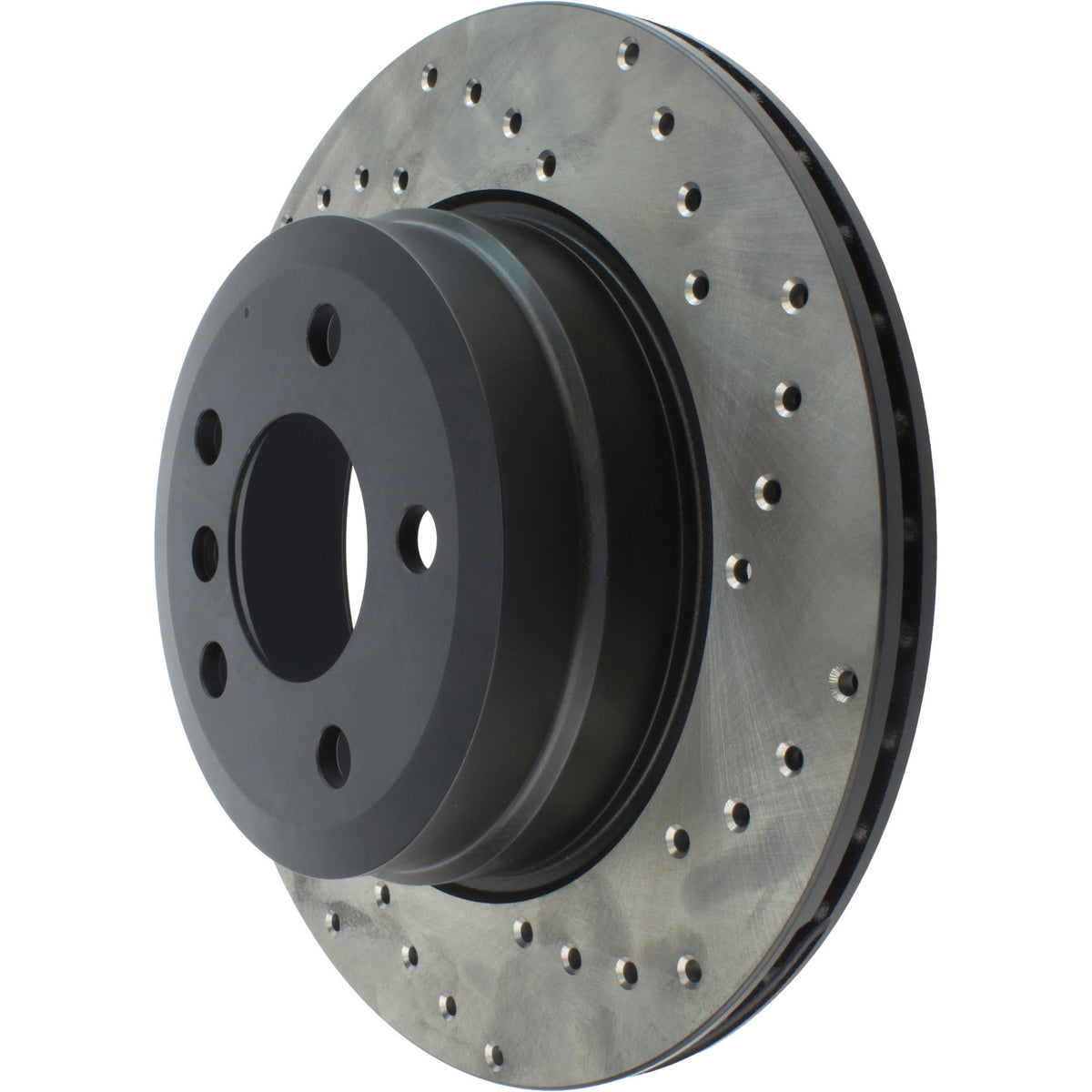 StopTech Sport Cryo Cross Drilled Brake Rotor; Front Right