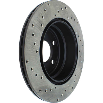 StopTech Sport Cryo Cross Drilled Brake Rotor; Front Right
