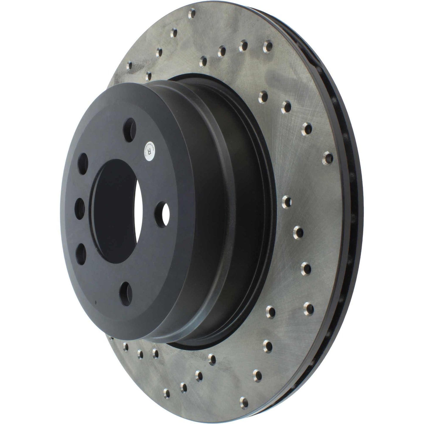 StopTech Sport Cryo Cross Drilled Brake Rotor; Front Left