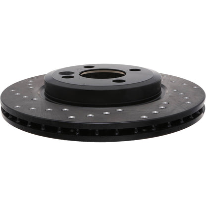 StopTech Sport Cross Drilled Brake Rotor - Rear Right 128.34099R