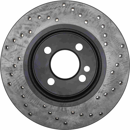 StopTech Sport Cross Drilled Brake Rotor - Rear Right 128.34099R
