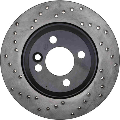 StopTech Sport Cross Drilled Brake Rotor - Rear Right 128.34099R
