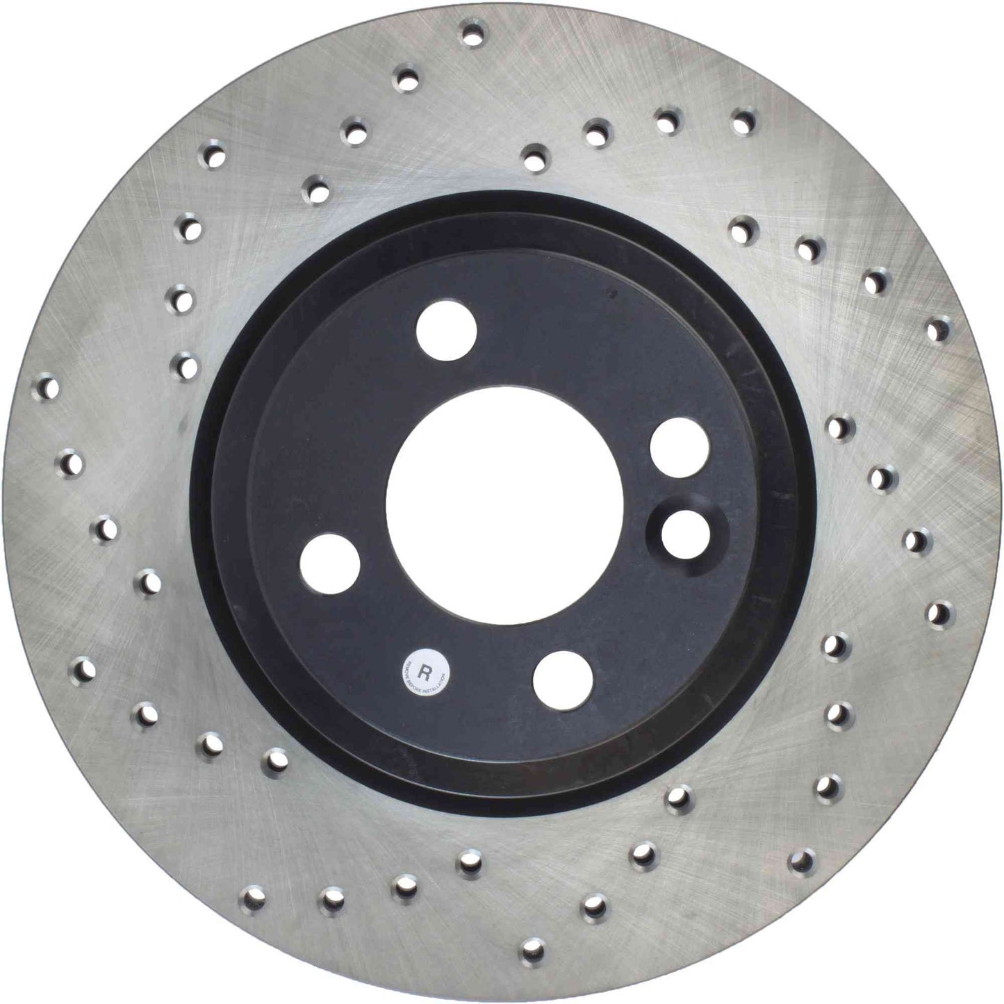 StopTech Drilled Sport Brake Rotor 128.34100R
