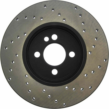 StopTech Sport Cross Drilled Brake Rotor Front Right 128.34101R
