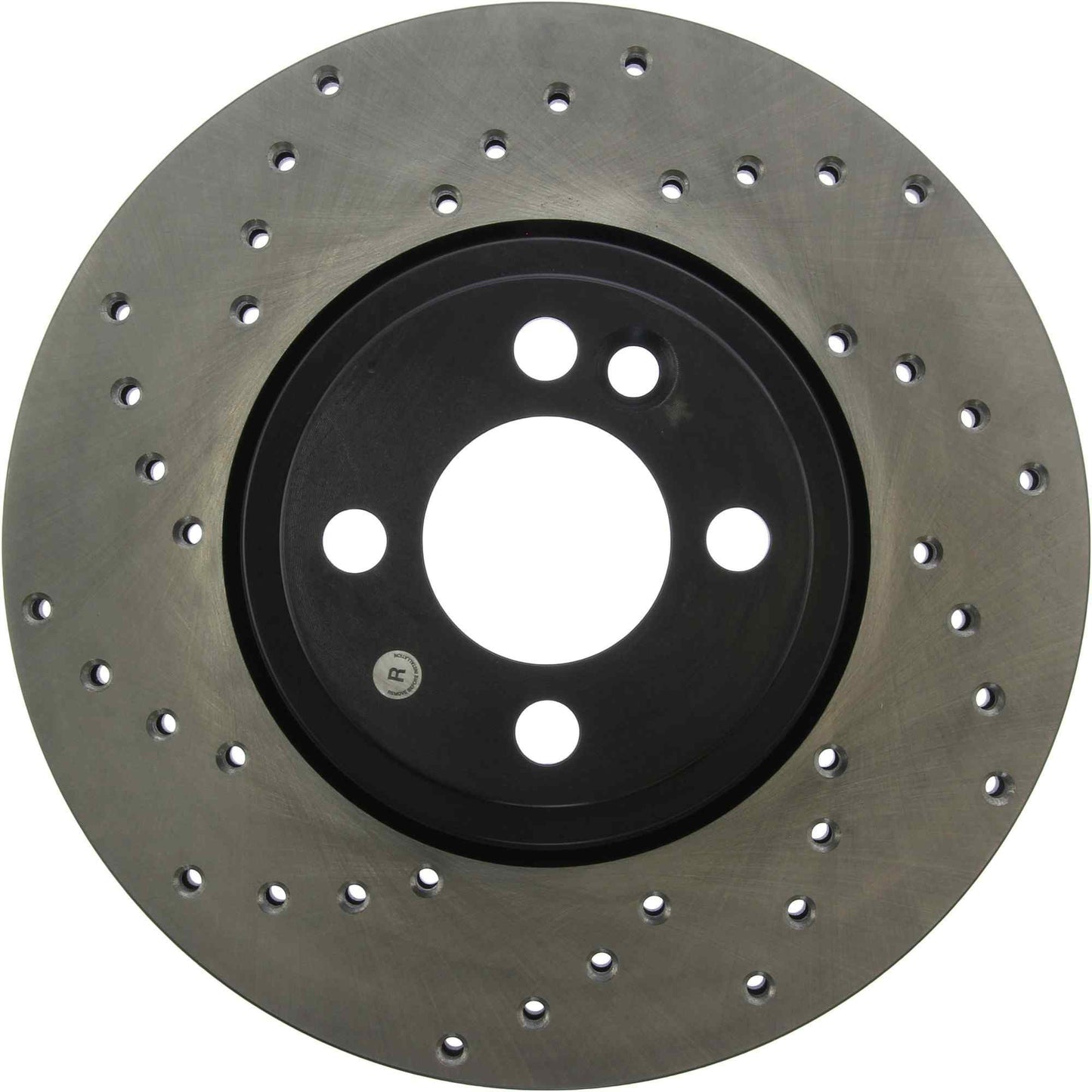 StopTech Sport Cross Drilled Brake Rotor Front Right 128.34101R