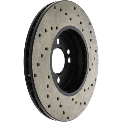 StopTech Sport Cross Drilled Brake Rotor Front Right 128.34101R