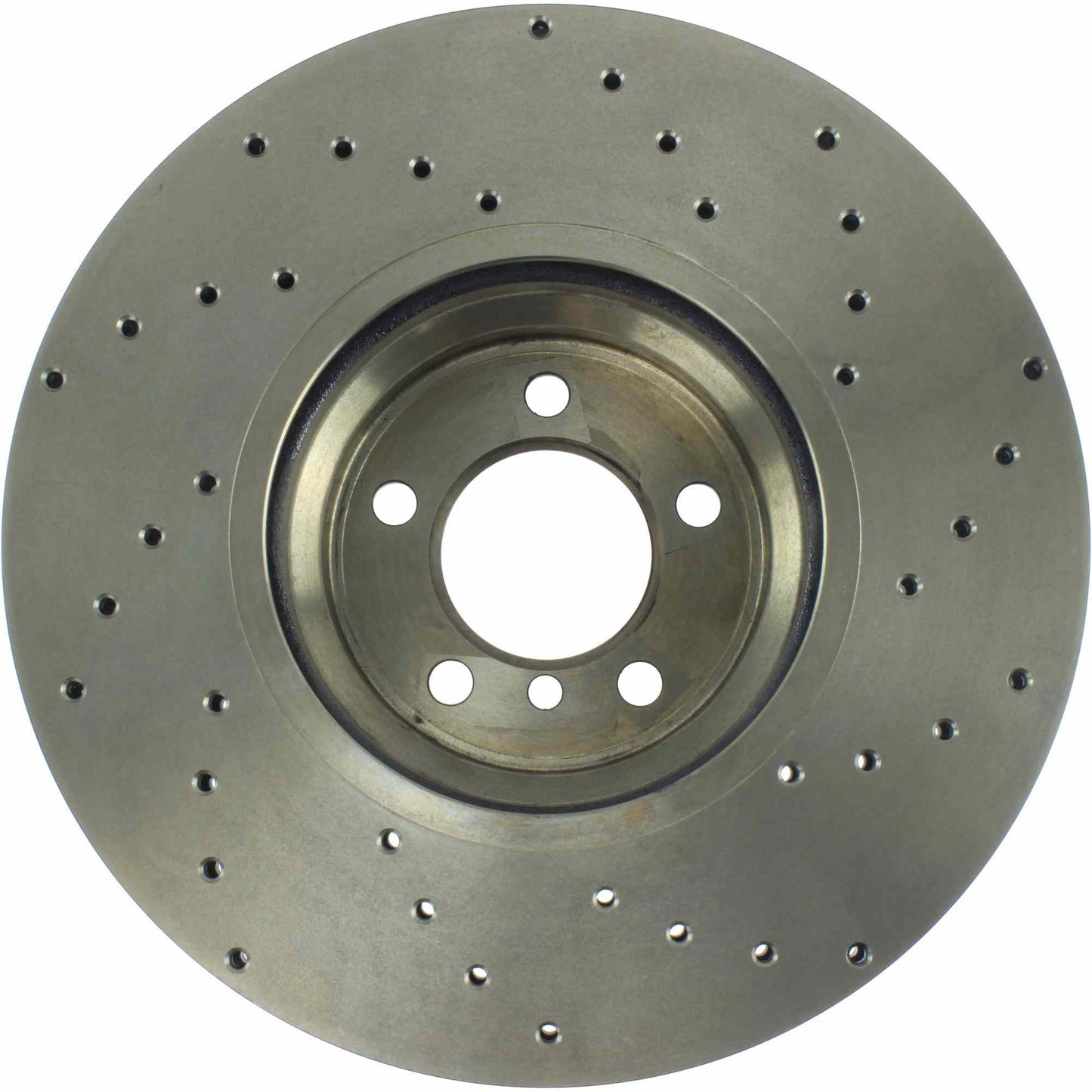StopTech Sport Cryo Cross Drilled Brake Rotor; Front Left