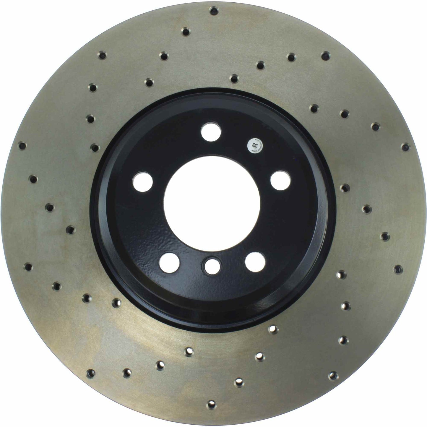StopTech Sport Cryo Cross Drilled Brake Rotor; Front Left
