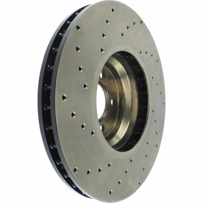 StopTech  Sport Cryo Cross Drilled Brake Rotor; Front Right