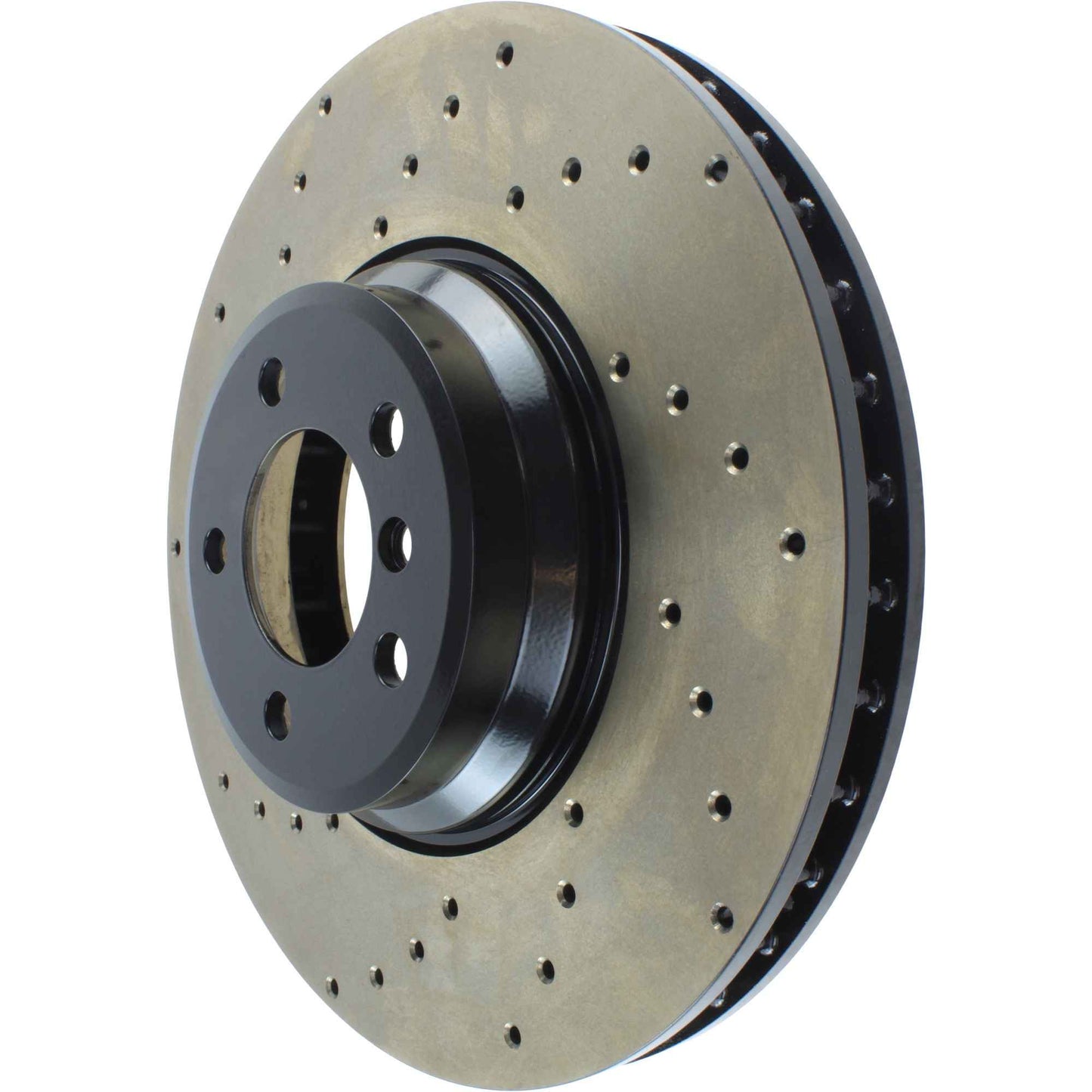 StopTech Sport Cryo Cross Drilled Brake Rotor; Rear Left