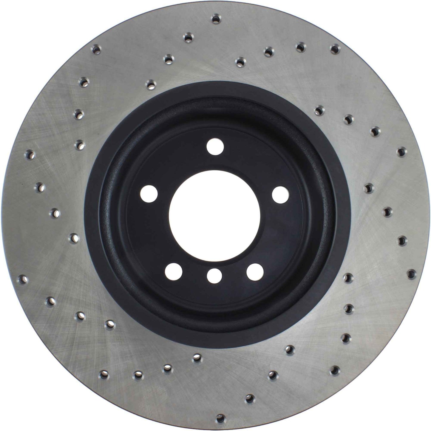 StopTech Sport Cryo Cross Drilled Brake Rotor; Front Right